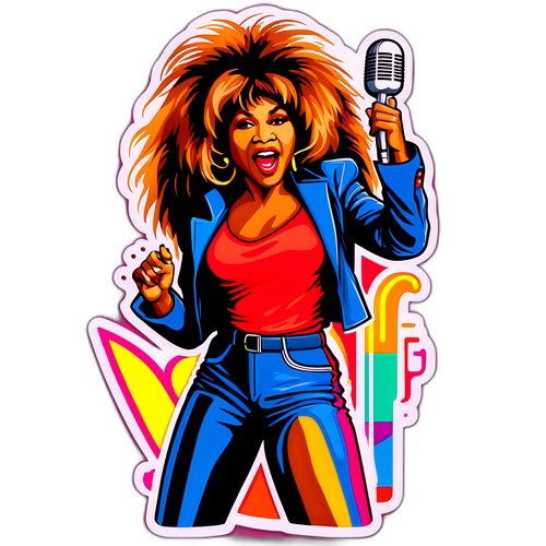 Tina Turner Sticker