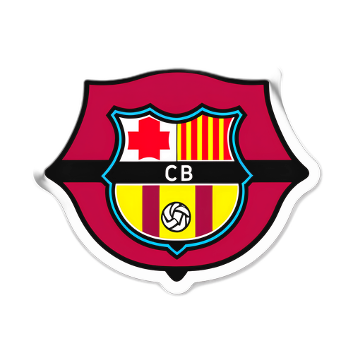 สติกเกอร์การแข่งขันอัลบาเซเต้ vs บาร์เซโลนา