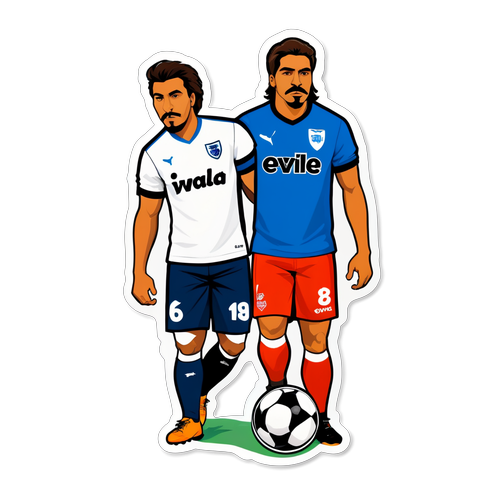 Sticker de los Íconos de la Rivalidad: Independiente del Valle y Emelec
