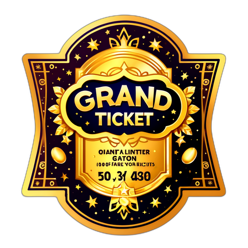 Gintong Ticket para sa Grand Lotto