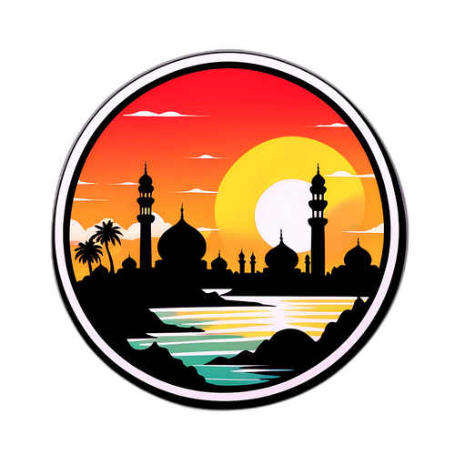 Pemandangan Tenang Imsak Banda Aceh