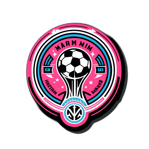 इंटर मियामी बनाम नैशविल मैच के लिए स्टिकर