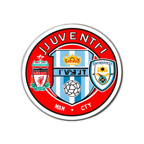 สติ๊กเกอร์ Juventus ปะทะ Man City