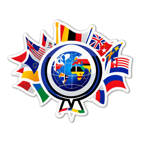 Adesivo Musicale di Unità per l'Eurovision 2025