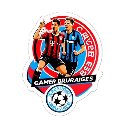 Úžasný zápas Bayern München vs. Club Brugge