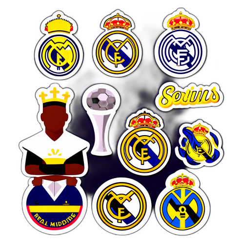 레알 마드리드 유니폼과 테마 스티커