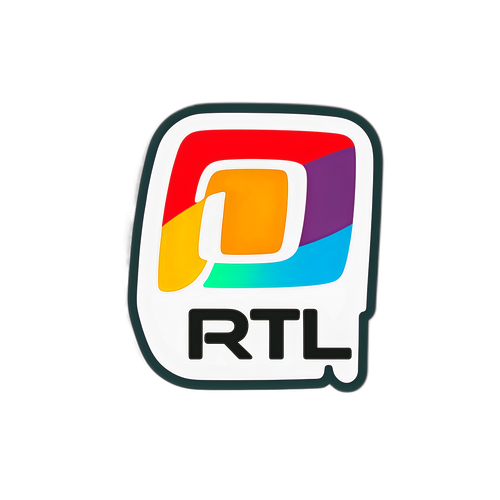 RTL Televízió Logo Matrica
