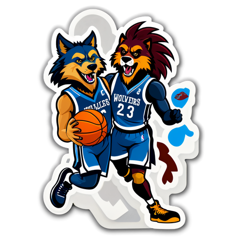 Sticker ng Timberwolves at Cavaliers