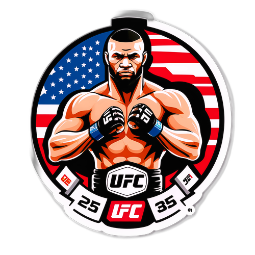 Création d'un autocollant pour l'UFC 325