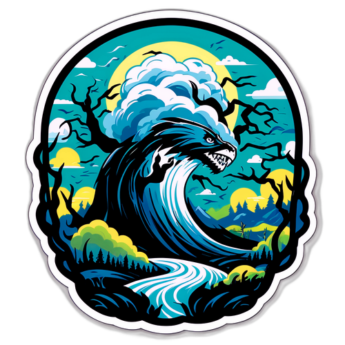 Tempête de la nature