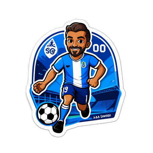Sticker ya Mashabiki wa Porto