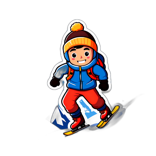 Giuliano Razzoli sulla neve