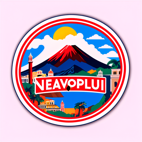 Ushindi wa Napoli: Sticker ya Kitaalamu Inayoelezea Sura ya Utamaduni wa Vesuvius!