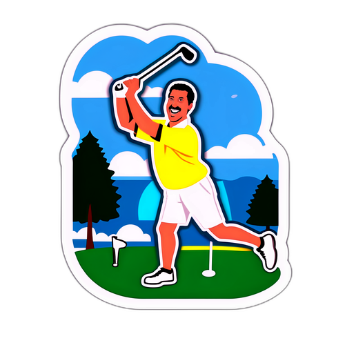 Glad Golfspiller