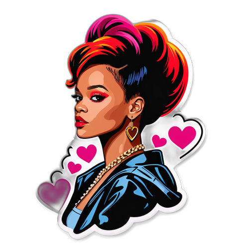 Silweta ng Rihanna
