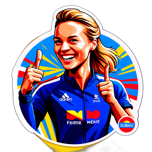 Femke Bol voittaa kultaa