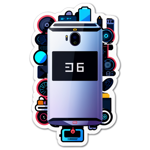 उच्च-तकनीकी स्टिकर: OnePlus 13S