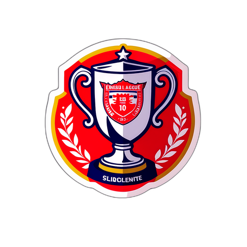 Nhãn dán mô phỏng logo Cúp Liên đoàn Anh