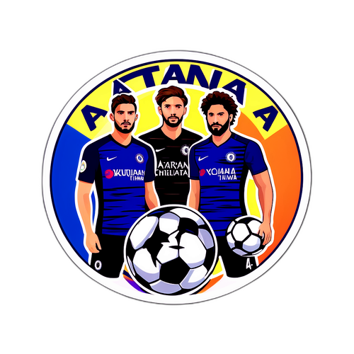 Sticker Atalanta vs Chelsea