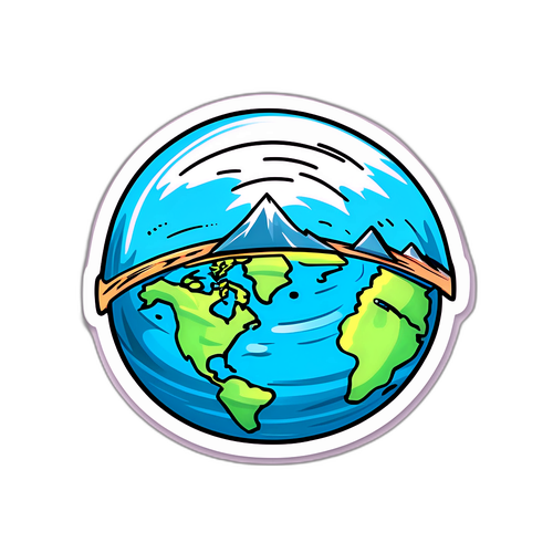 Σκίτσο σεισμού με δονήσεις που επηρεάζουν την επιφάνεια της γης