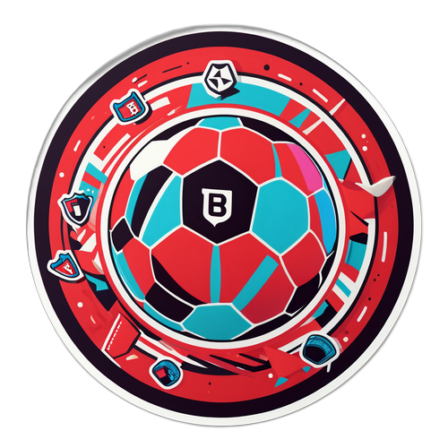 Vipande vya Sticker vya Mpira wa Miguu