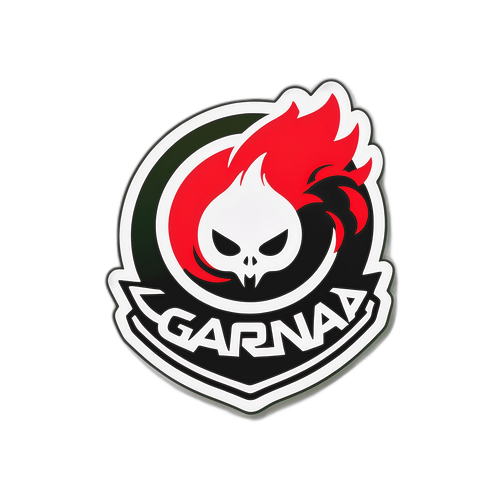 สัญลักษณ์ Garena ที่มีชีวิตชีวาด้วยการออกแบบกราฟิก