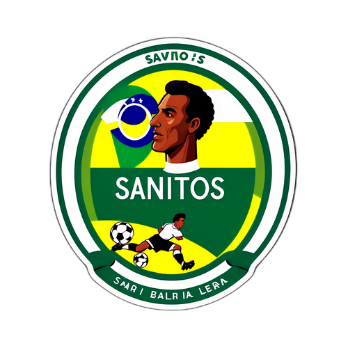 Kipande cha kuwakumbusha historia ya Santos