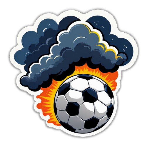 Storm Conall Voetbal Sticker