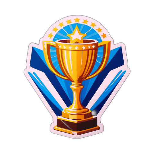 Trofeu olimpic strălucitor