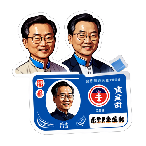 草屯鎮長補選貼紙