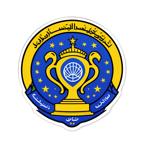 Autocolant Celebrator cu scorul 'Al Taawon - Al-Nassr'