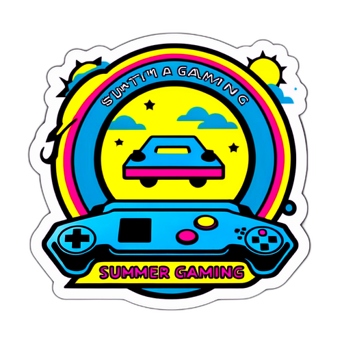 Retro Gaming Sommer Spaß