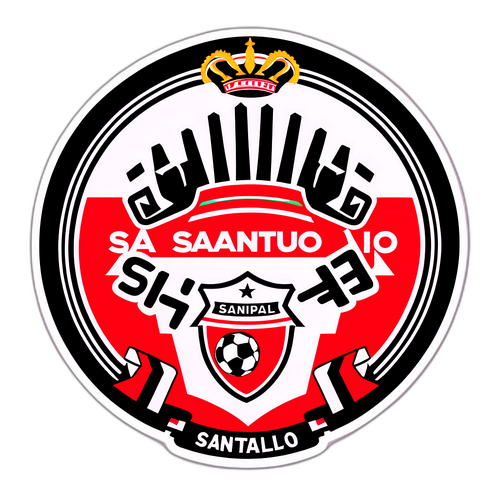 Stiker Rivalitas São Paulo dan Santos