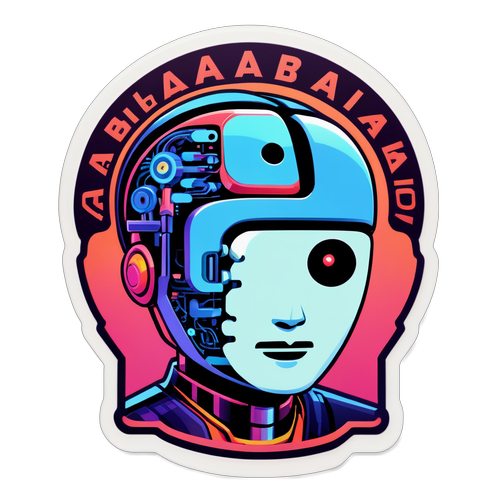 Sticker artistic dedicat Alibaba AI