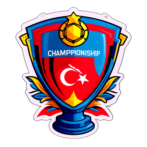 Sticker Cúp Giải Vô Địch Bóng Đá