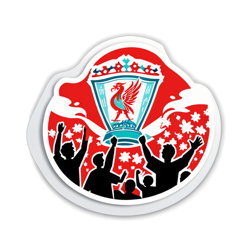 Fodboldklub Liverpool Sticker