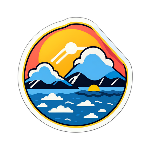 한국의 날씨 스티커