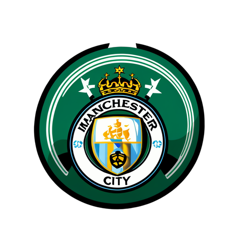 Fodboldens Hjerte: Manchester City Sticker med Celtic Motiver, Du Ikke Må Gå Glip Af!