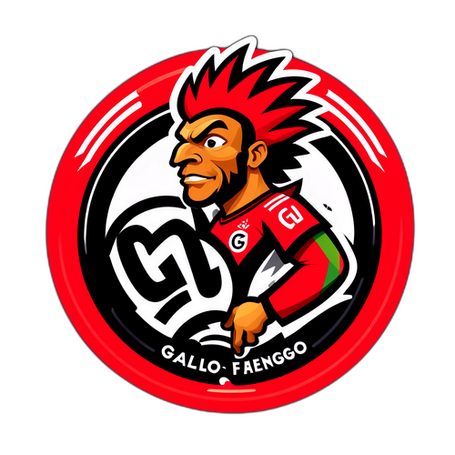 Adesivo Vibrante do Galo