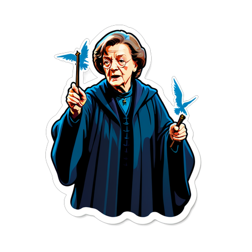 Magie Éternelle : La Scène Iconique de Maggie Smith Qui Frappe au Cœur des Fans de Harry Potter !