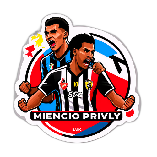 Stiker Rivalitas Atlético Mineiro dan Sport Recife