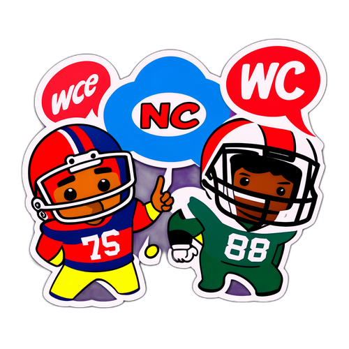 Playful NFC West Competition Sticker