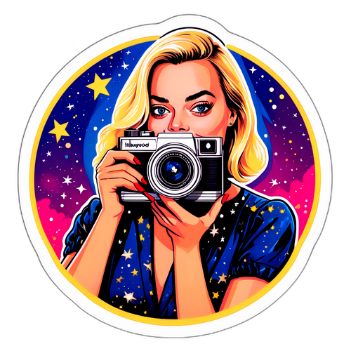 Kleurvolle afbeelding van Hollywoods Ster