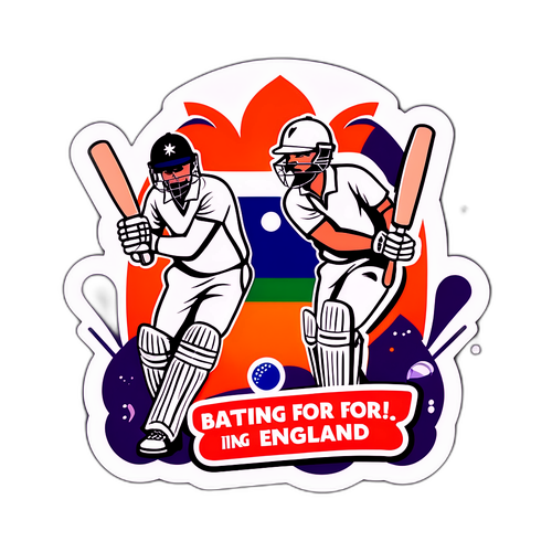 Sticker ya Vifaa vya Kriketi