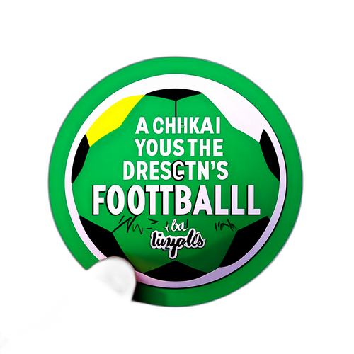 สติ๊กเกอร์ฟุตบอลที่มีแรงบันดาลใจ