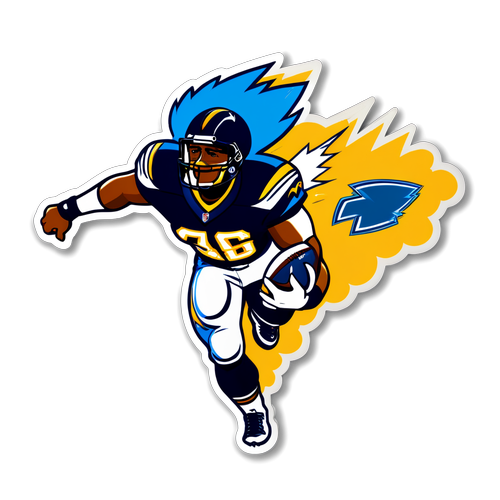 Chargers vs. Chiefs Intensity Sticker