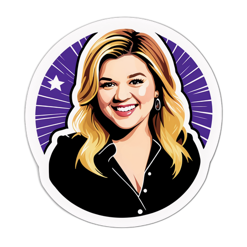 Αυτοκόλλητο με την Kelly Clarkson