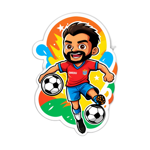 Orkun Kökçü Futbolcu Sticker