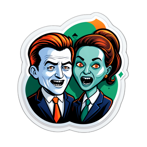 市場焦慮與波動的VIX指數貼紙