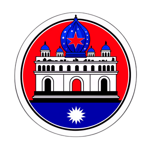 Stylový design pro 'Rajchl case' s politickými symboly